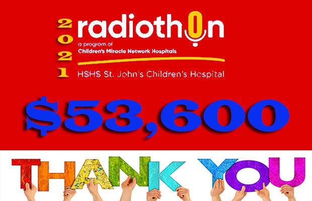 Thank You! Radiothon 2021