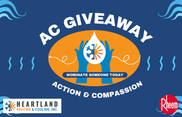 A/C Giveaway with Heartland Heating and Cooling